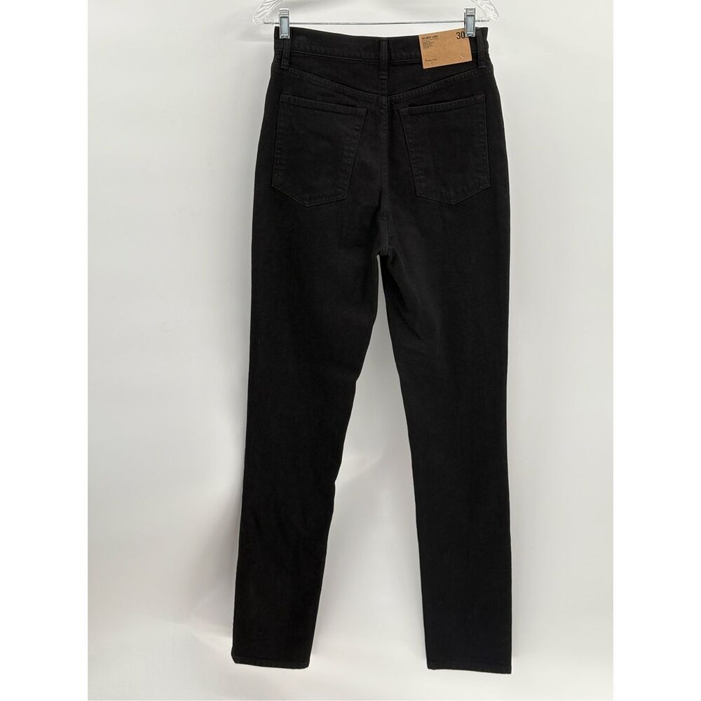 Helmut Lang Jeans Femme High Rise Spikes Unisex Men Size 31 Women 30 Black New‎